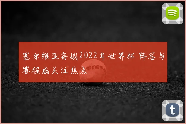塞尔维亚备战2022年世界杯 阵容与赛程成关注焦点