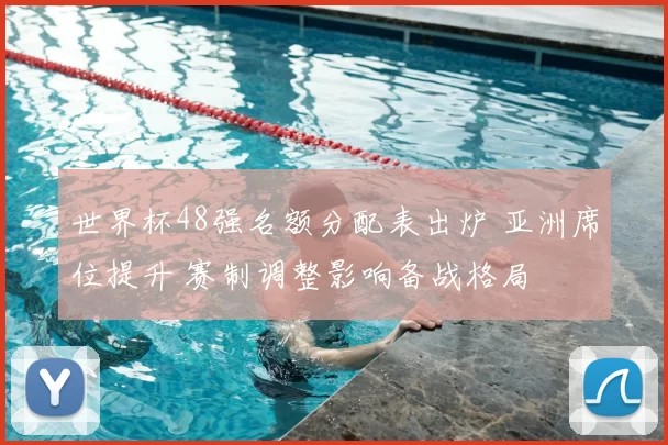 世界杯48强名额分配表出炉 亚洲席位提升 赛制调整影响备战格局